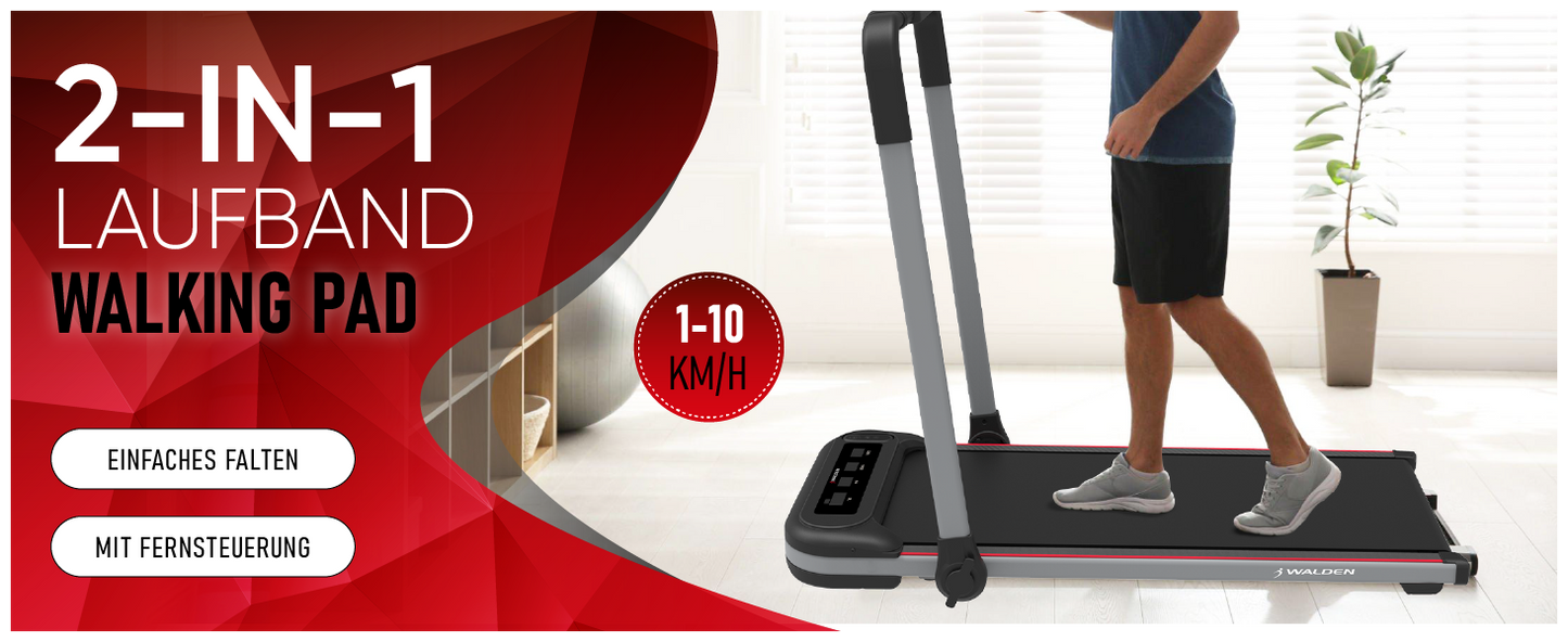 Wakingpad Laufband Walden 2in1 F2600