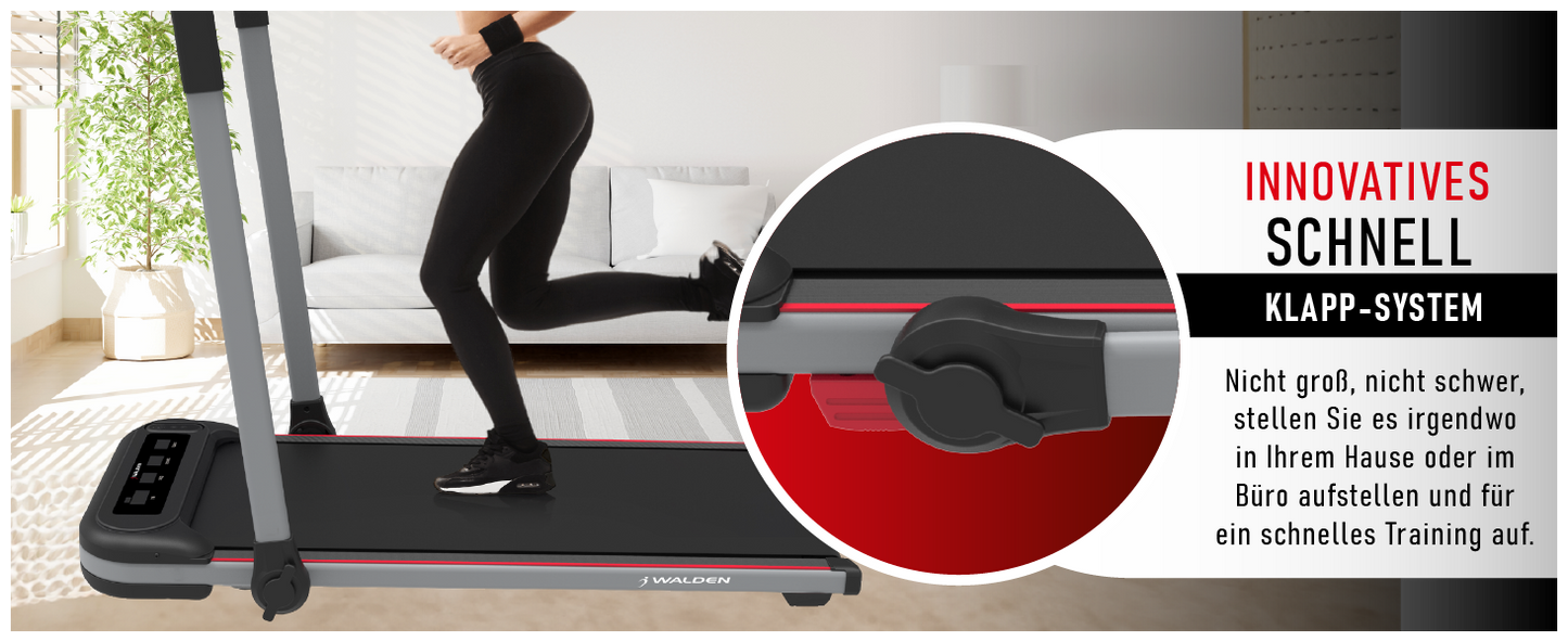 Wakingpad Laufband Walden 2in1 F2600
