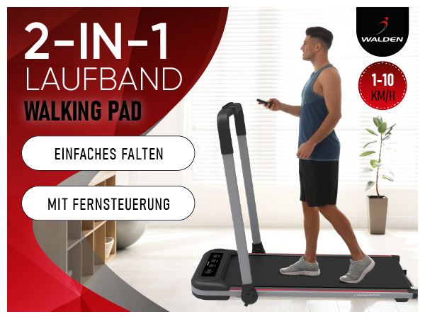 Wakingpad Laufband Walden 2in1 F2600