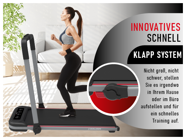 Wakingpad Laufband Walden 2in1 F2600