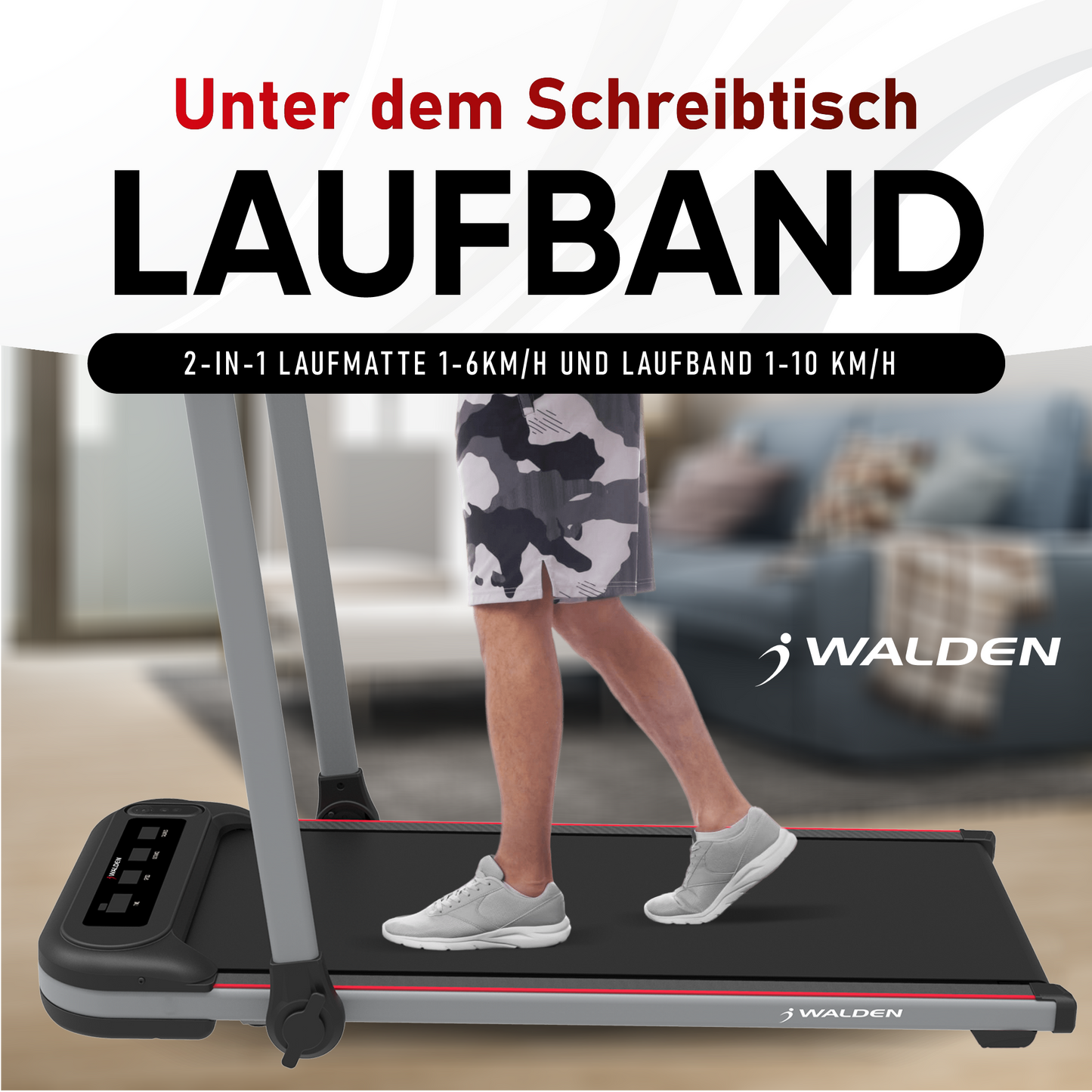 Wakingpad Laufband Walden 2in1 F2600