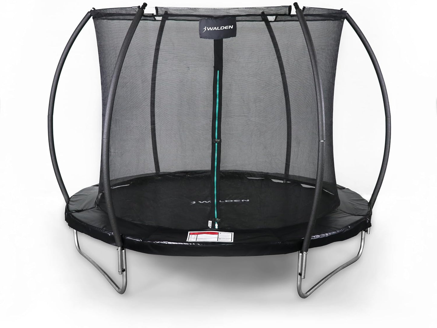 Outdoor Trampoline, Garden Trampoline, Certified Trampoline with Safety Fence and Padded Poles for Children, Indoor Outdoor Fitness